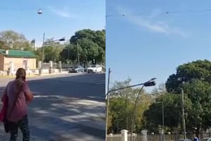 Vecinos de Villa María afirman que vieron un OVNI y difundieron el video