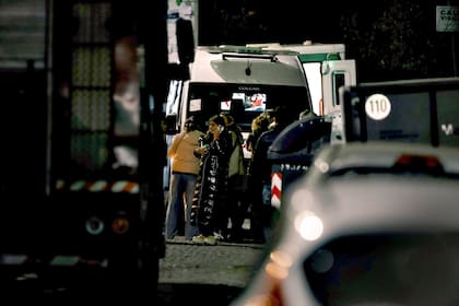 Vecinos y familiares se acercaron hasta el domicilio en Villa Devoto