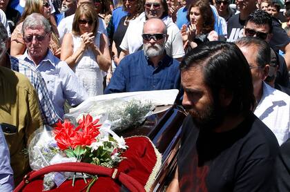 Velatorio de Santiago Maldonado en la localidad de 25 de mayo. 26/11/17