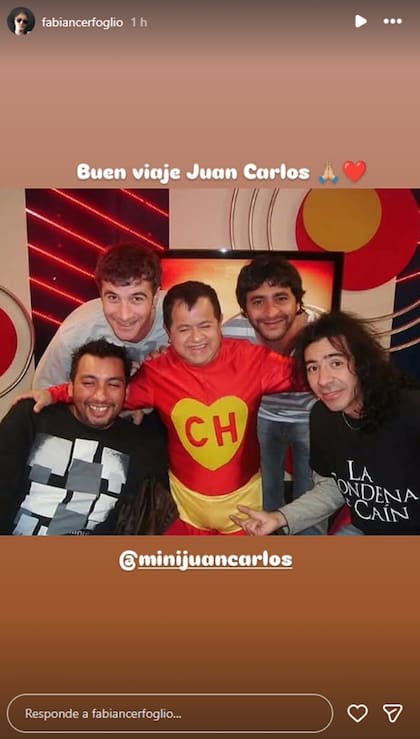 Velázquez dejó una huella innegable en los medios y hasta Fabián Cerfoglio, exlocutor de Duro de Domar lo despidió