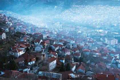 Veles es una ciudad en el norte de Macedonia