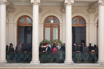 El velorio de Chicha Mariani se celebró en el Rectorado de la Universidad Nacional de La Plata