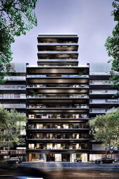 Velvet Casa Campos, un edificio en la zona más verde de Belgrano