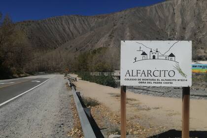 En Alfarcito está la única escuela secundaria de la zona