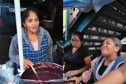 Vendedoras como María, de Azogues, aseguran que no necesitan volver a Ecuador