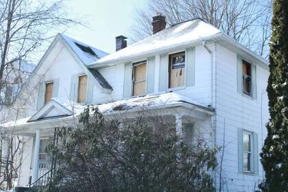 Ventanas tapiadas en la vivienda
