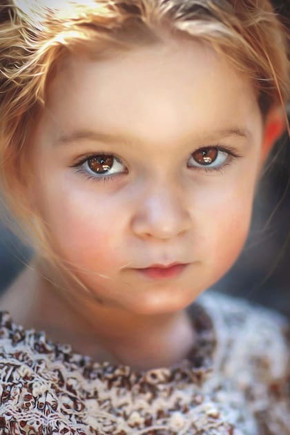 "Venus, diosa de la belleza", escribió su madre tras compartir en su cuenta de Instagram el tierno retrato de su hija.