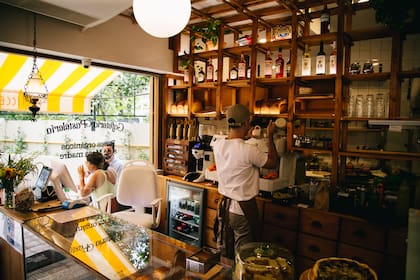 “Ver en el mostrador cosas que mi nonna cocinaba de chica es un placer para mí", dice María