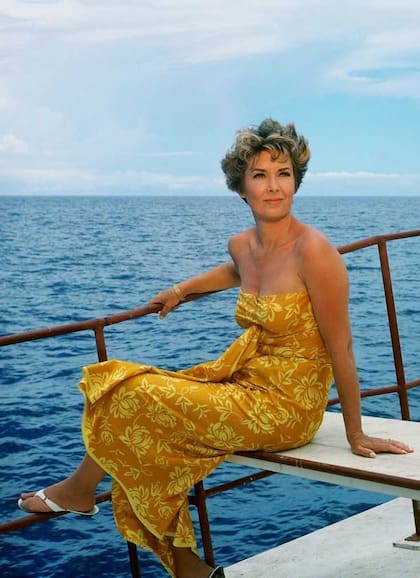 Vera Miles en una imagen de Kona Coast, film de 1968