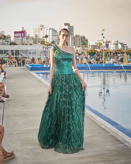 Verde esmeralda, uno de los colores elegidos por Claudio Cosano