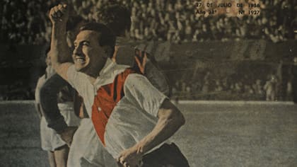 Vernazza, en la tapa de El Gráfico del 27 de julio de 1966