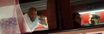 Verón, sorprendido por el recibimiento