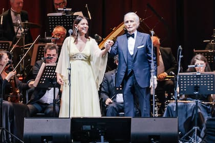 Verónica Cangemi y José Carreras en el Movistar Arena