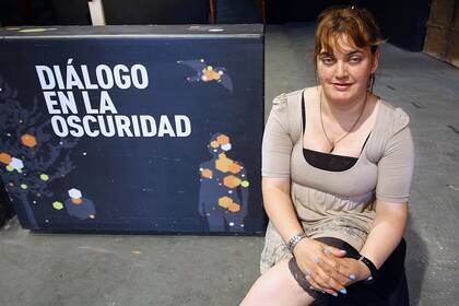 Verónica Fraticola, guía de Diálogo en la Oscuridad