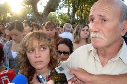 Verónica González y Carlos Bustamante, en 2011