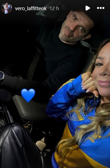 Verónica Laffitte y Fernando Gago