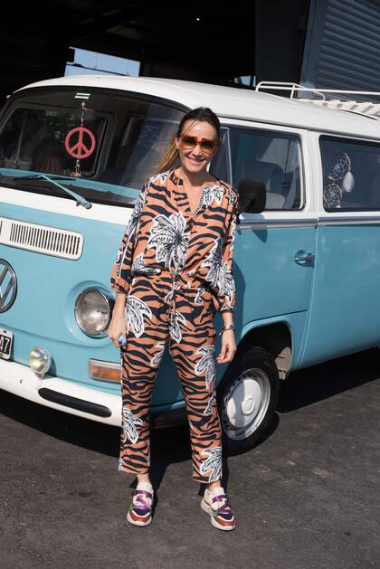 Vernica Lozano con look "animal" en Warmichella
