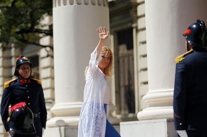 Verónica Magario llega a la gobernación de la provincia de Buenos Aires para asumir como vicegobernadora