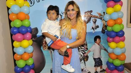 Verónica Ojeda festejó a lo grande los cuatro años de Dieguito Fernando