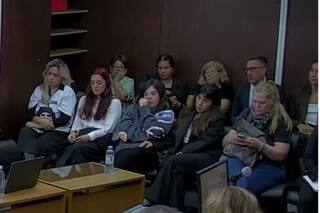 La reacción de las hijas del Diez cuando el fiscal mostró la foto del astro previa a su deceso