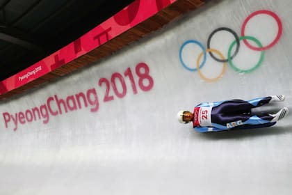 Verónica Ravenna debutó en luge en los juegos de Pyeongchang en el año 2018