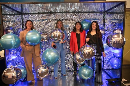 Verónica Rubí, Carla Quiroga, Josefina Lanzi y Candela Contreras (Propiedades de LA NACION)