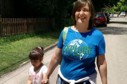 Verónica, su hija y volver a sonreír.