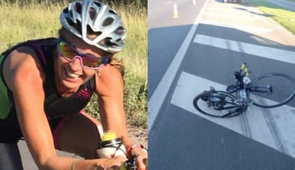 Verónica Ultra (50) fue atropellada en la autopista del Oeste mientras andaba en su bicicleta.