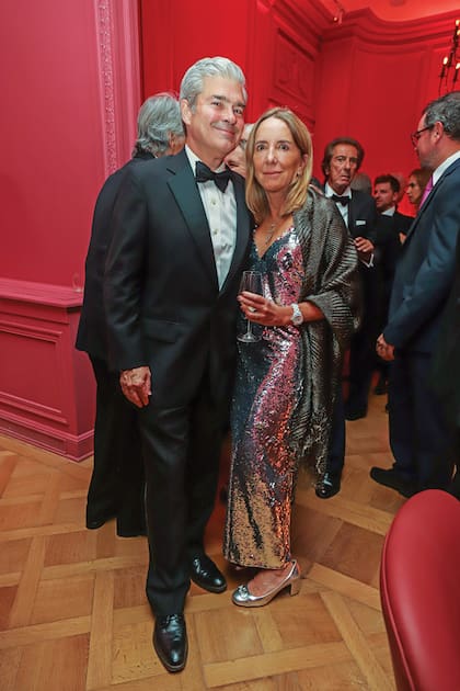 Verónica Zoani con su marido, Bill Nutting.