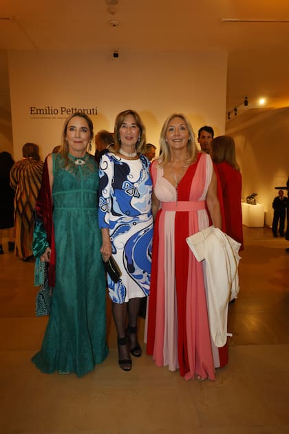 Verónica Zoani de Nutting, Sonia Benvenuto de Blaquier y Daniela Saguier