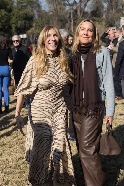 Verónica Zoani fue de las primeras en llegar.