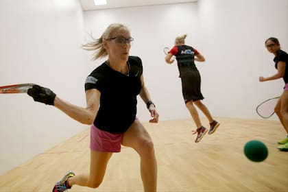 Veronique Guillemette, en acción