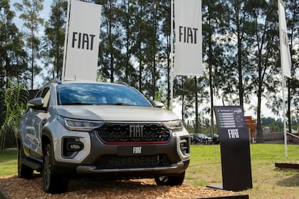 Versátil por definición: la Strada se exhibió en el stand de FIAT durante todo el fin de semana.
