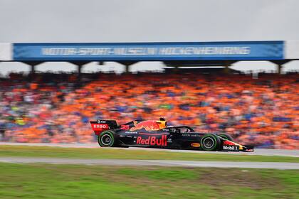 Verstappen, ganador con su Red Bull del Gran Premio de Alemania de Fórmula 1.