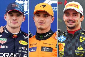 Verstappen, Norris y Leclerc compiten por el campeonato mundial de F1