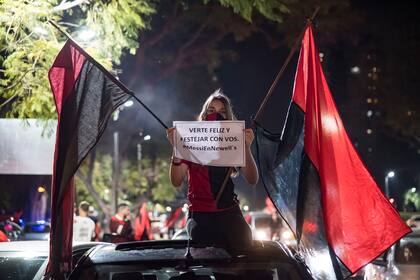"Verte feliz y festejar con vos", el pedido de todo Newell´s para Lionel Messi