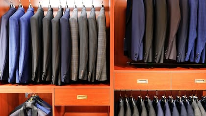 Vestuario para los novios en el estudio de bodas de Golden Ladies en Beijing