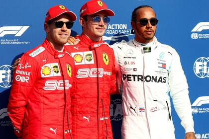 Vettel, Leclerc y Hamilton, tras la clasificación: ellos animarán la salida en Spá