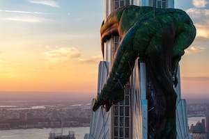 Vhagar está compuesto por 1700 patrones en total y 600 000 pulgadas de costuras cosidas