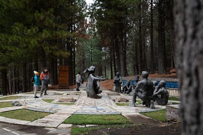Vía Christi de los cerros, en Junin de los Andes