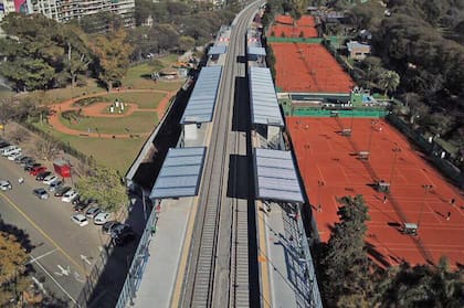 Viaducto Mitre: inauguraron la estación elevada de Lisandro de la Torre en Palermo