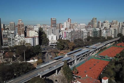 Viaducto Mitre: inauguraron la estación elevada de Lisandro de la Torre en Palermo