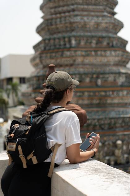 "Viajando y moviéndote cada veinte o treinta días, como es nuestro caso, te enfrentás a un montón de situaciones, imprevistos, y hechos que se escapan de tu control".