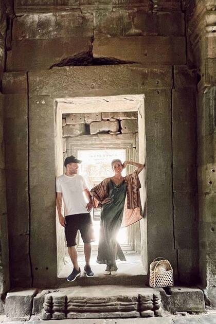 "Viajar, cambiar tu zona de comfort por experiencias de aprendizaje, agrandar tu conocimiento para ser mas libre y mas auténtico! Todo lo que tenemos es hoy, es ahora… y esta es una cultura fascinante con mucho para enseñarnos", escribió la modelo argentina desde Camboya.