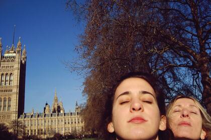 Viajeras: Lila Martínez (63) y Catalina Bartolomé (30).