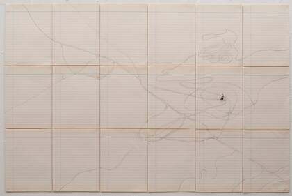 Viajero (con zapatos negros), obra de Liliana Porter ganadora del Gran Premio Homenaje del Banco Central