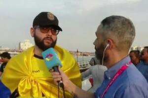 Viajó desde Ecuador a Qatar para ver a su selección y se volvió viral al contar lo que gastó