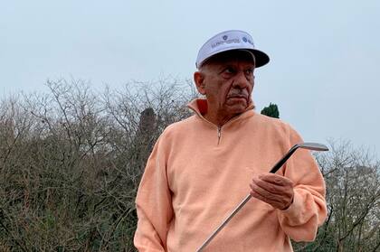 El golfista Vicente "chino" Fernández