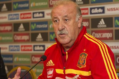Vicente Del Bosque , durante su etapa como DT de la selección de España