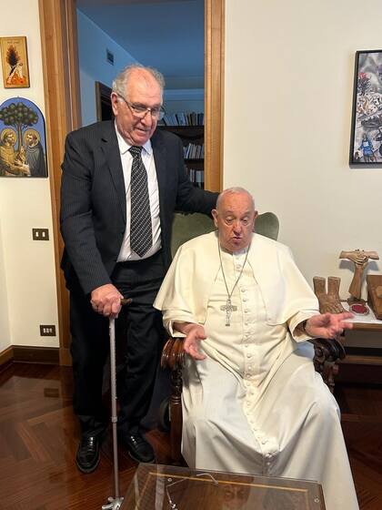 Vicente Luce y el Papa